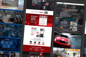 Award Winning Manufacturing Websites